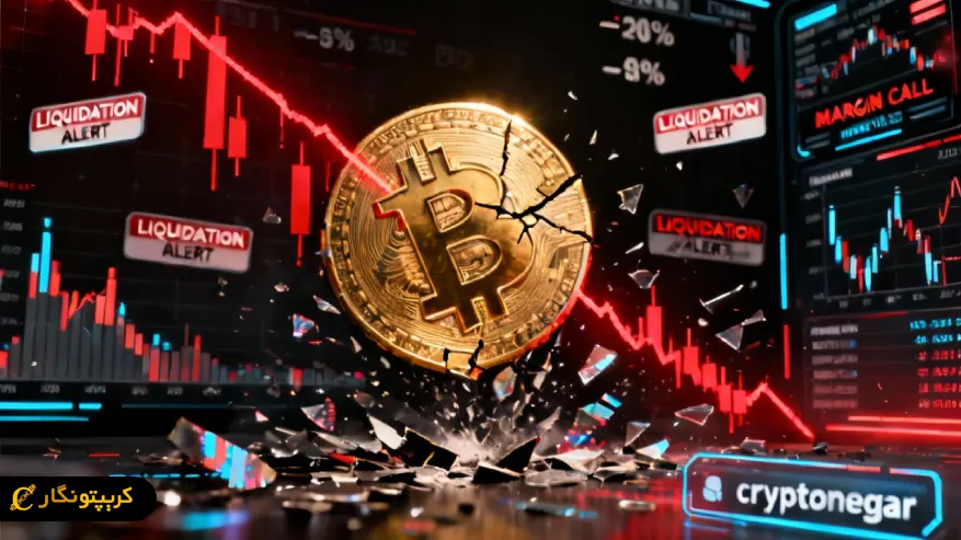 سقوط قیمت بیت کوین؛ آغاز موج ۱.۱ میلیارد دلاری لیکوئیدیشن ها title image of blog