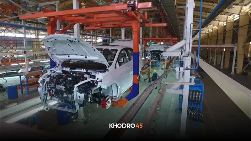 کاهش شدید مونتاژ خودروهای چینی در سال ۱۴۰۴ title image of blog