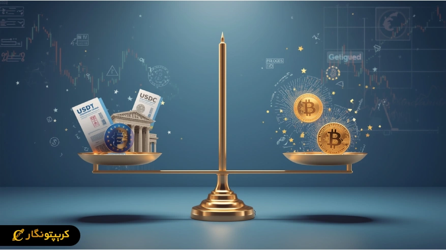 هشدار بانک مرکزی اروپا درباره تهدید استیبل کوین های دلاری title image of blog