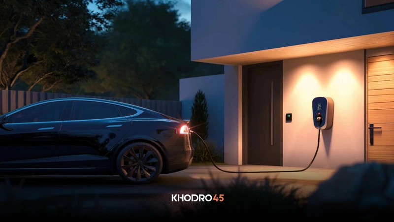 شارژ خودرو برقی در خانه؛ روش، هزینه و نکات مهم title image of blog