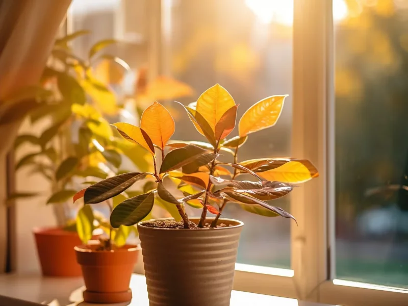 نوردهی مناسب گیاهان آپارتمانی در روزهای کوتاه پاییز title image of blog