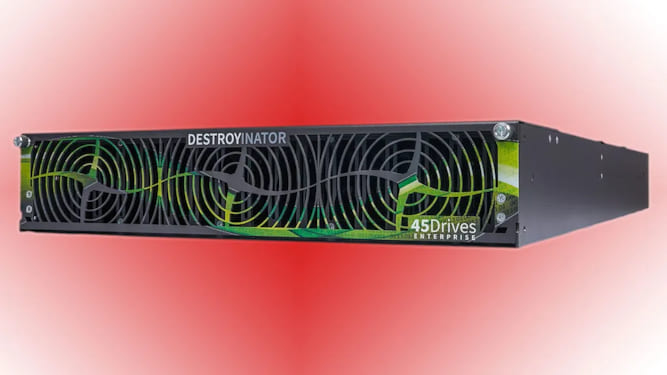 هیولای حذف داده رسید؛ Destroyinator میتواند شانزده SSD را یکجا نابود کند title image of blog